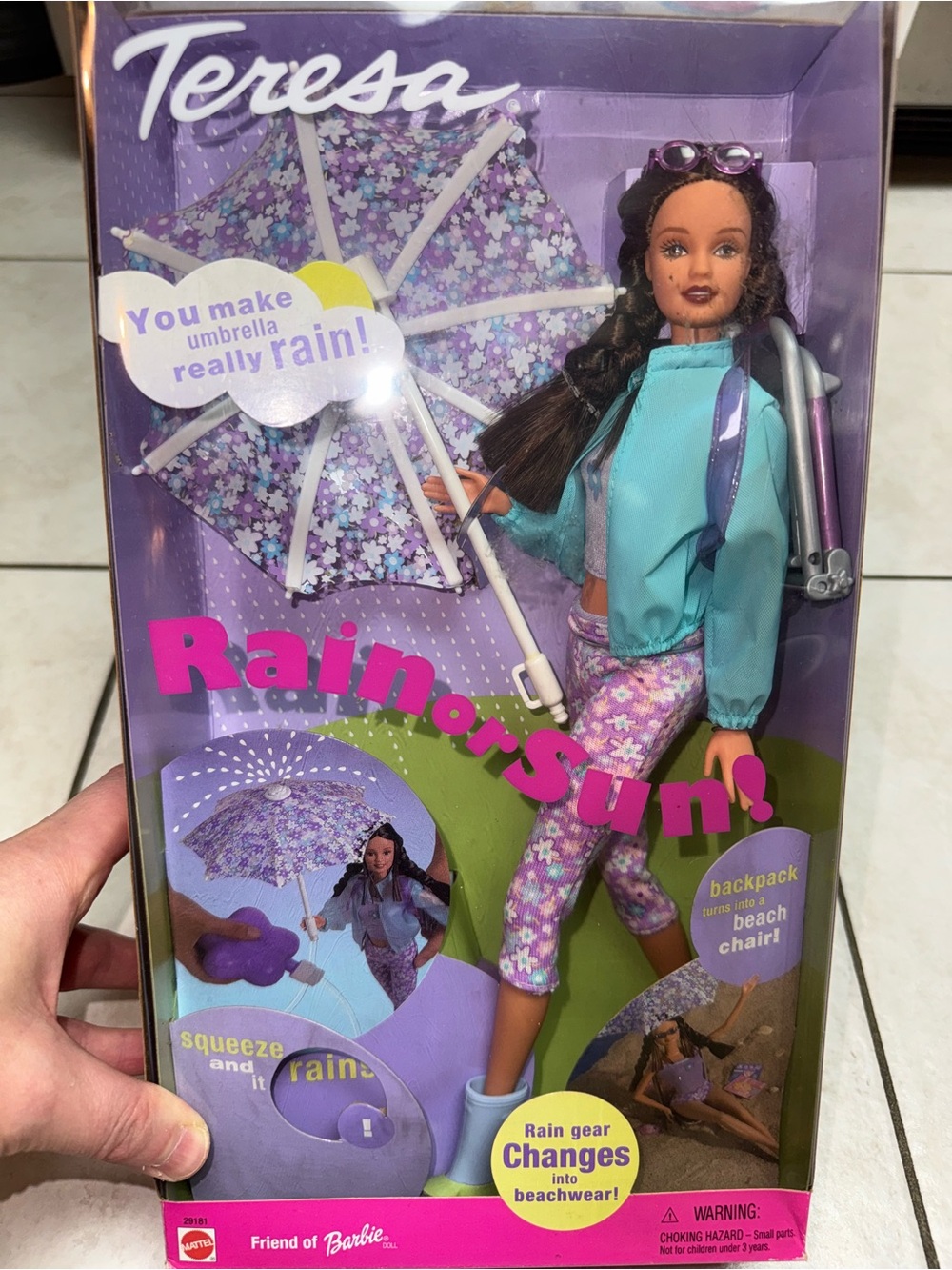 Barbie Rain or Sun Teresa Doll